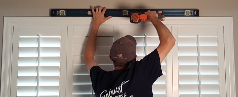 Raleigh shutter installer window measure